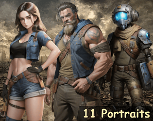 Post-Apocalyptic Character Portraits