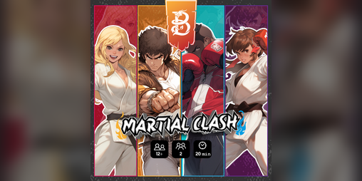 Cover image for MARTIAL CLASH! FREE PNP BOARD GAME