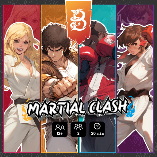 Cover image for MARTIAL CLASH! FREE PNP BOARD GAME