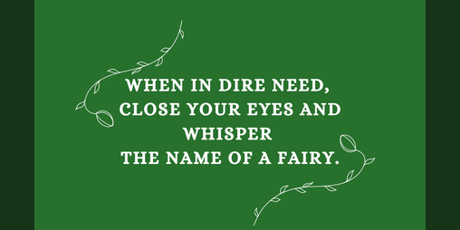Cover image for Whisper the name of a fairy