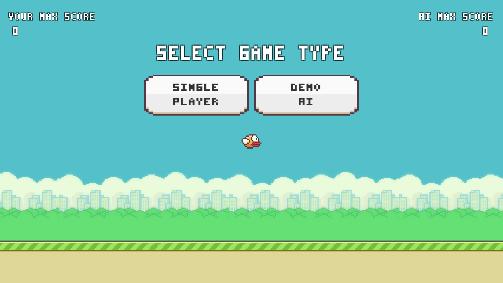 Flappai Bird: Single Player or AI - You Decide!