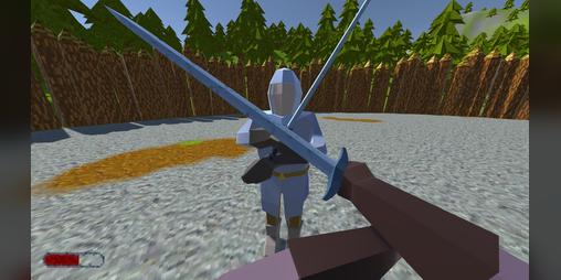 Cover image for Physics-based swordfighting techdemo