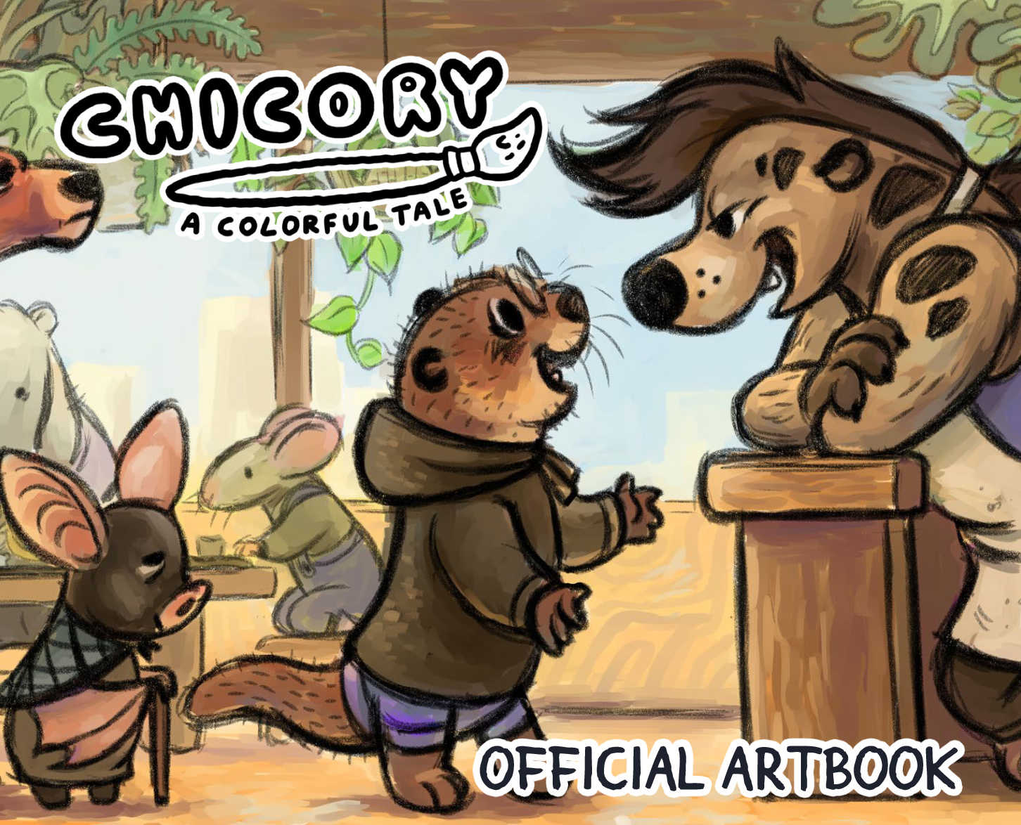 Cover image for Chicory: Official Art Book