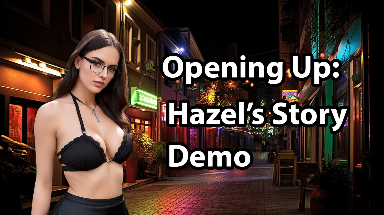 Cover art for Opening Up Interactive Demo by Dark Imagination Games — adult visual novel