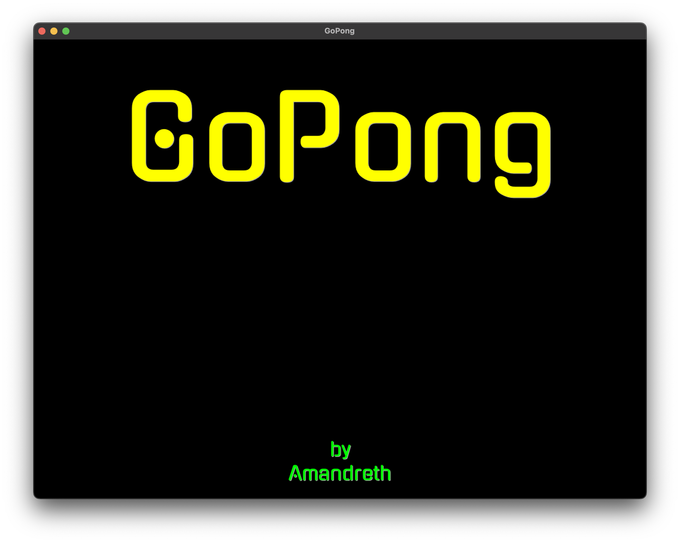 GoPong