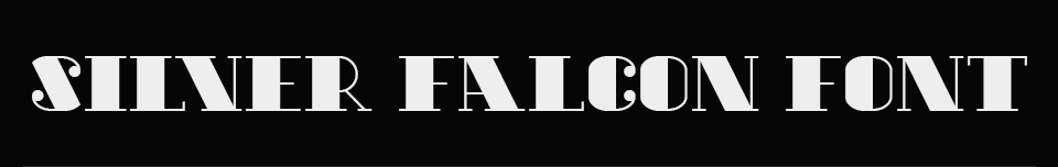 Silver Falcon - Free Font