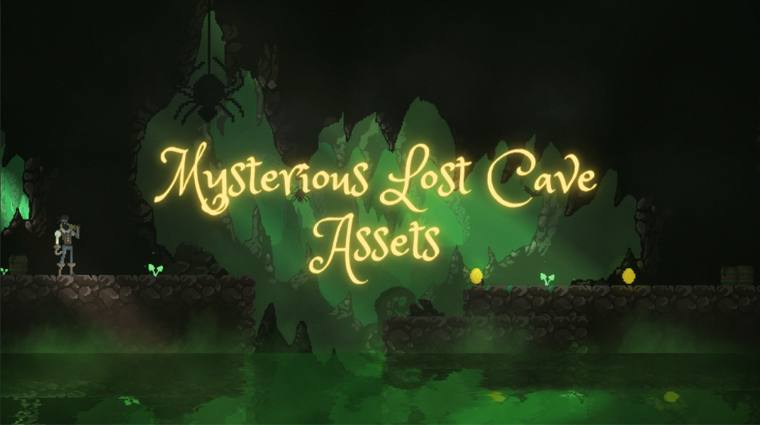Mysterious Lost Cave Assets