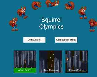 Squirrel Olympics