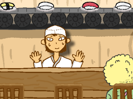 Cover image for The Busy Sushi Shop Part-timer