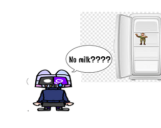 luna goes to the store to buy milk