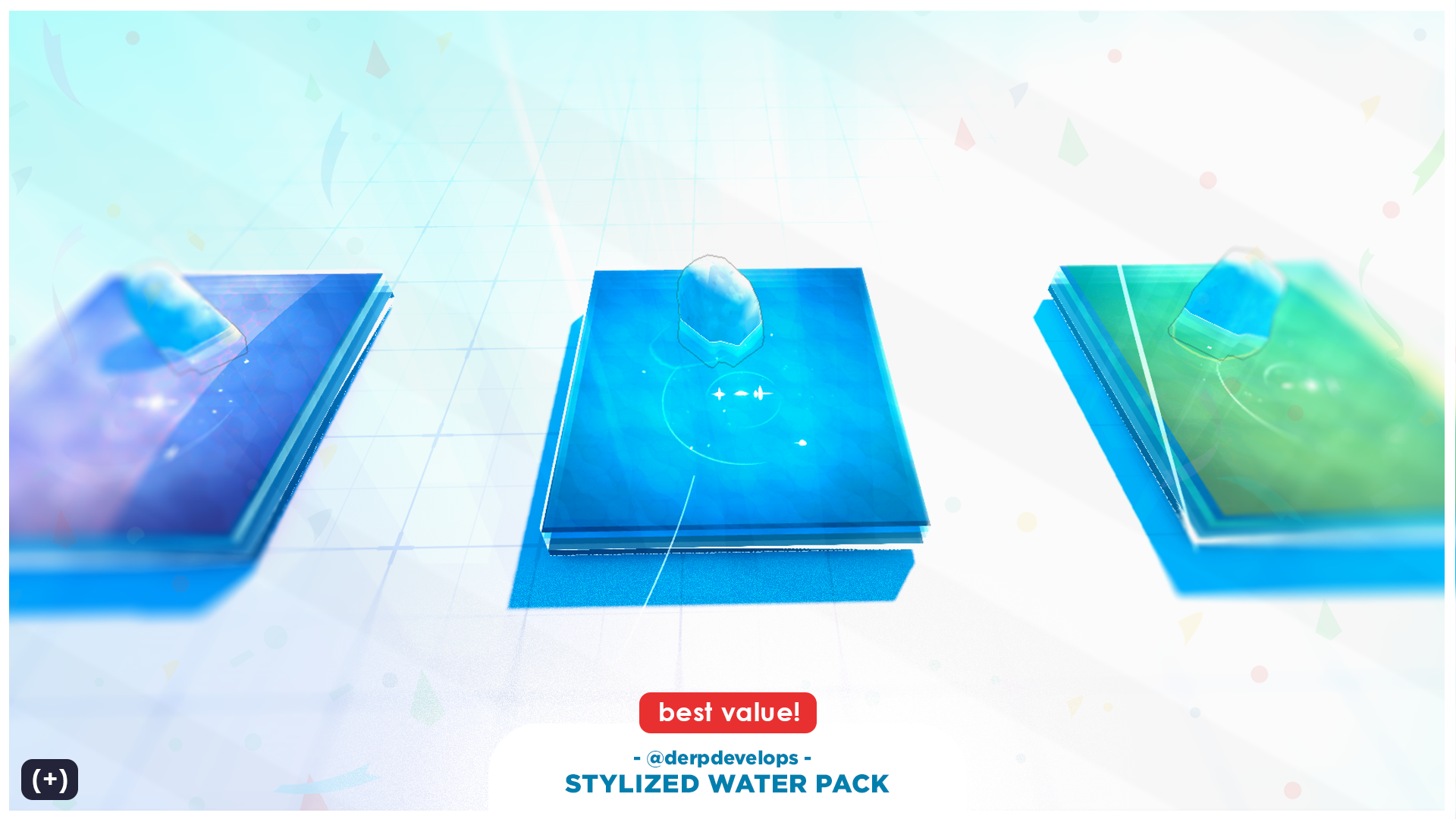 (SALE) Stylized Water Pack