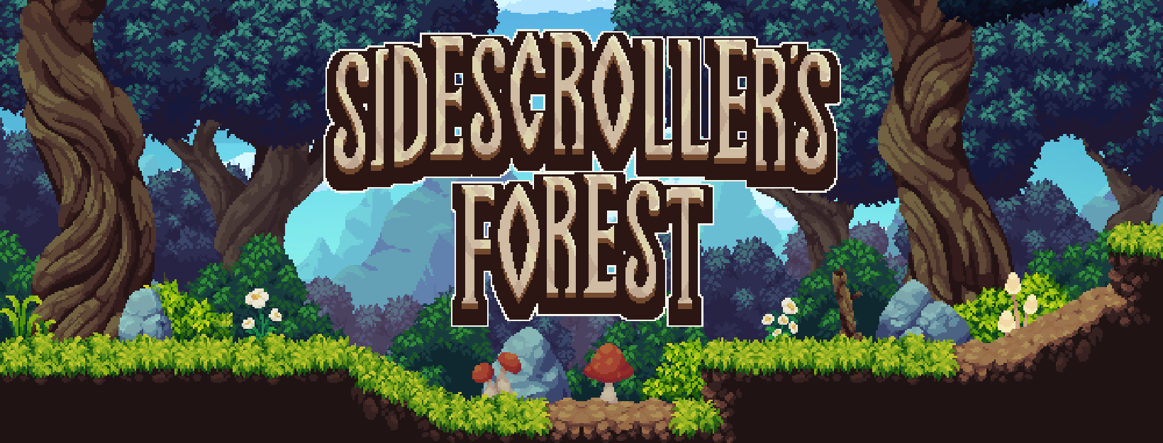 The Sidescroller's Forest Tileset [32x32]