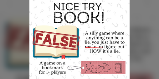 Cover image for Nice Try, Book!