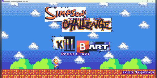 Cover image for Simpson Challenge - Kill Bart