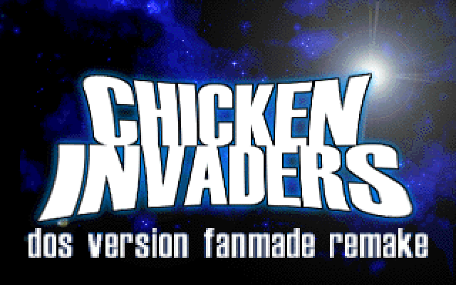 Chicken Invaders DOS Version Fanmade Remake