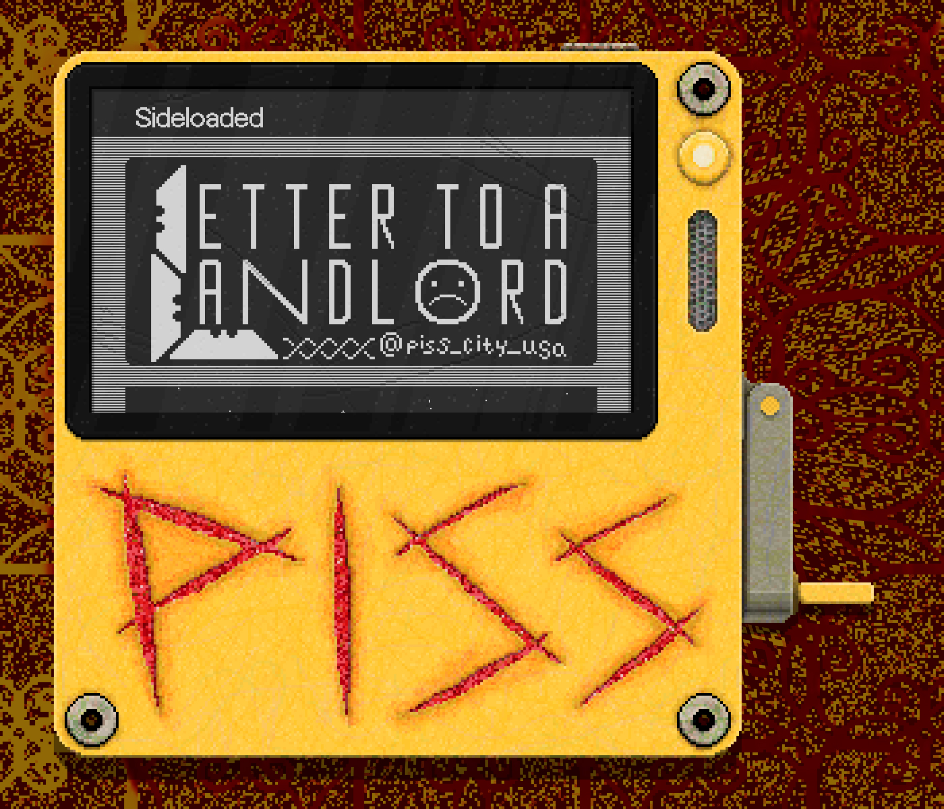 Cover image for Letter to a Landlord for Playdate console