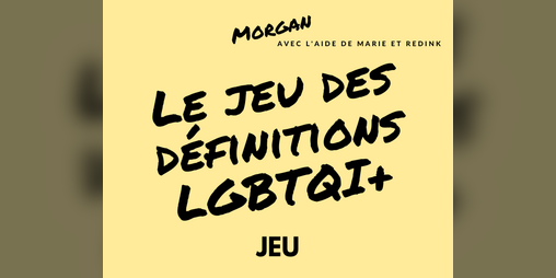 Cover image for Jeu de cartes des Définitions LGBTQI+