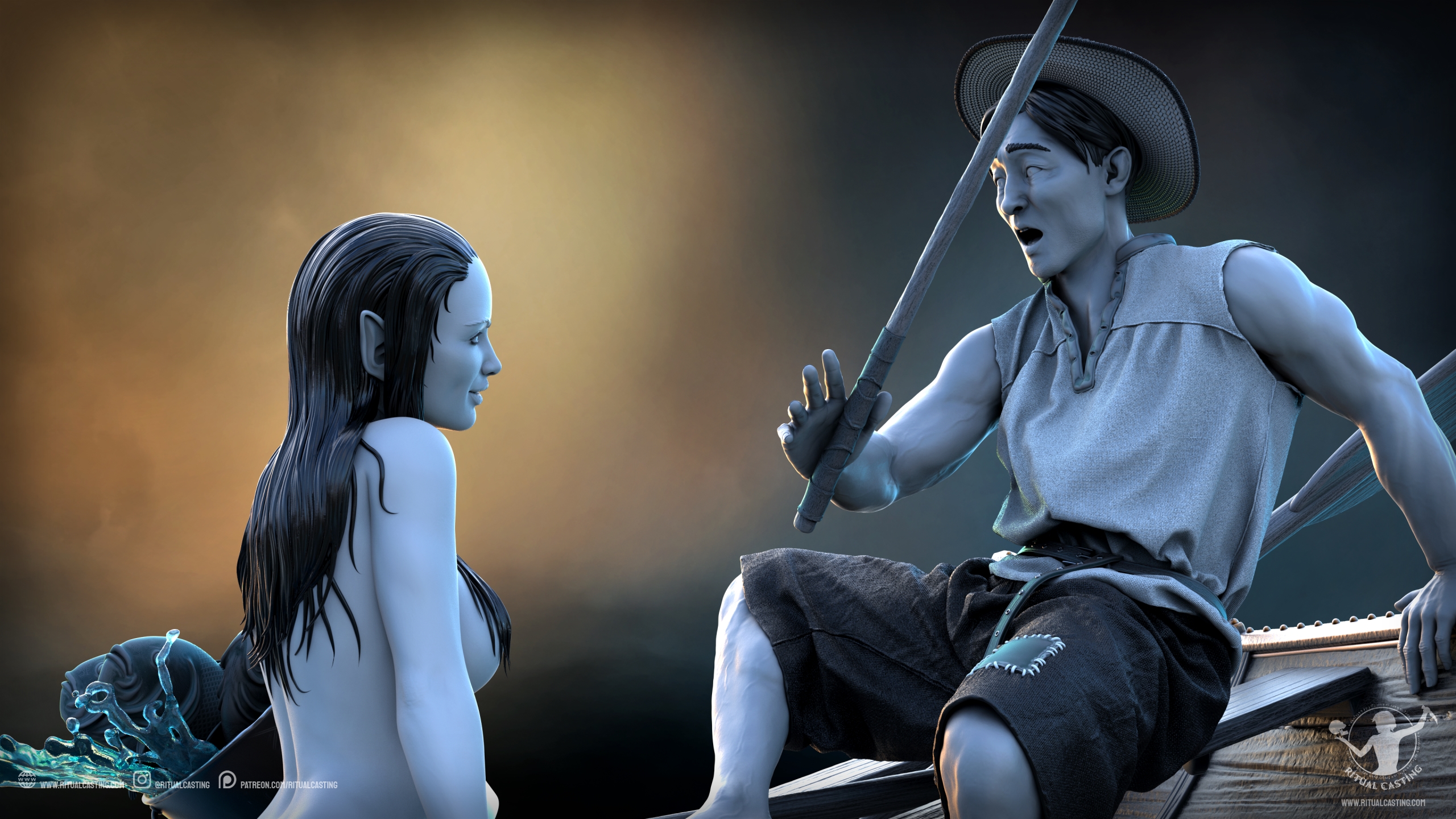 Cover image for Ritual Casting September 2023 Release - Serena and the Fisherman