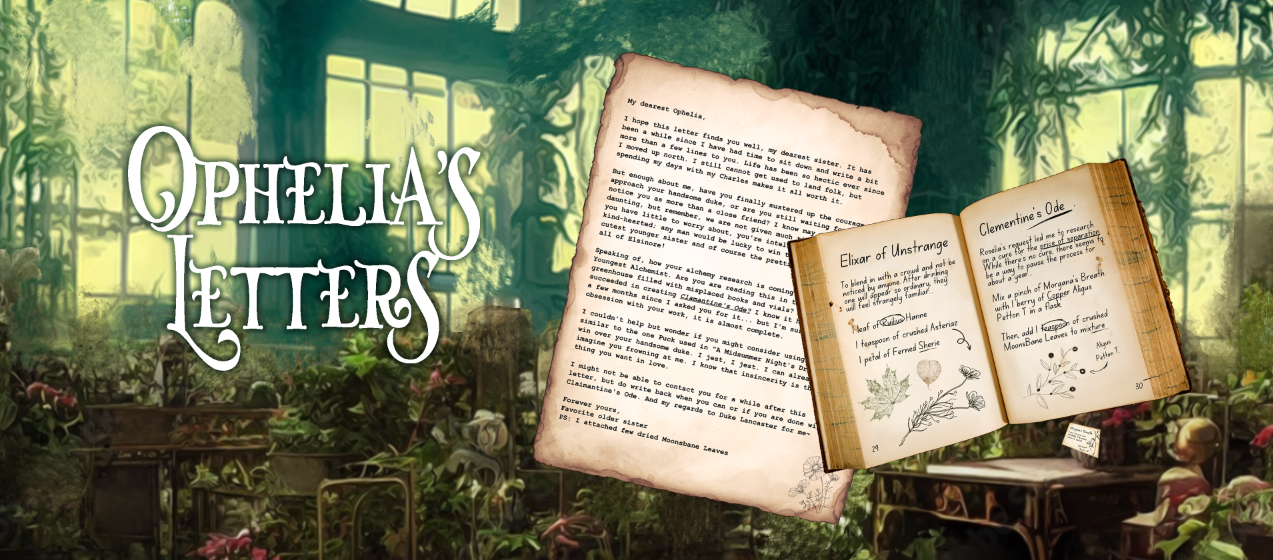 My First Game: Ophelia's Letters