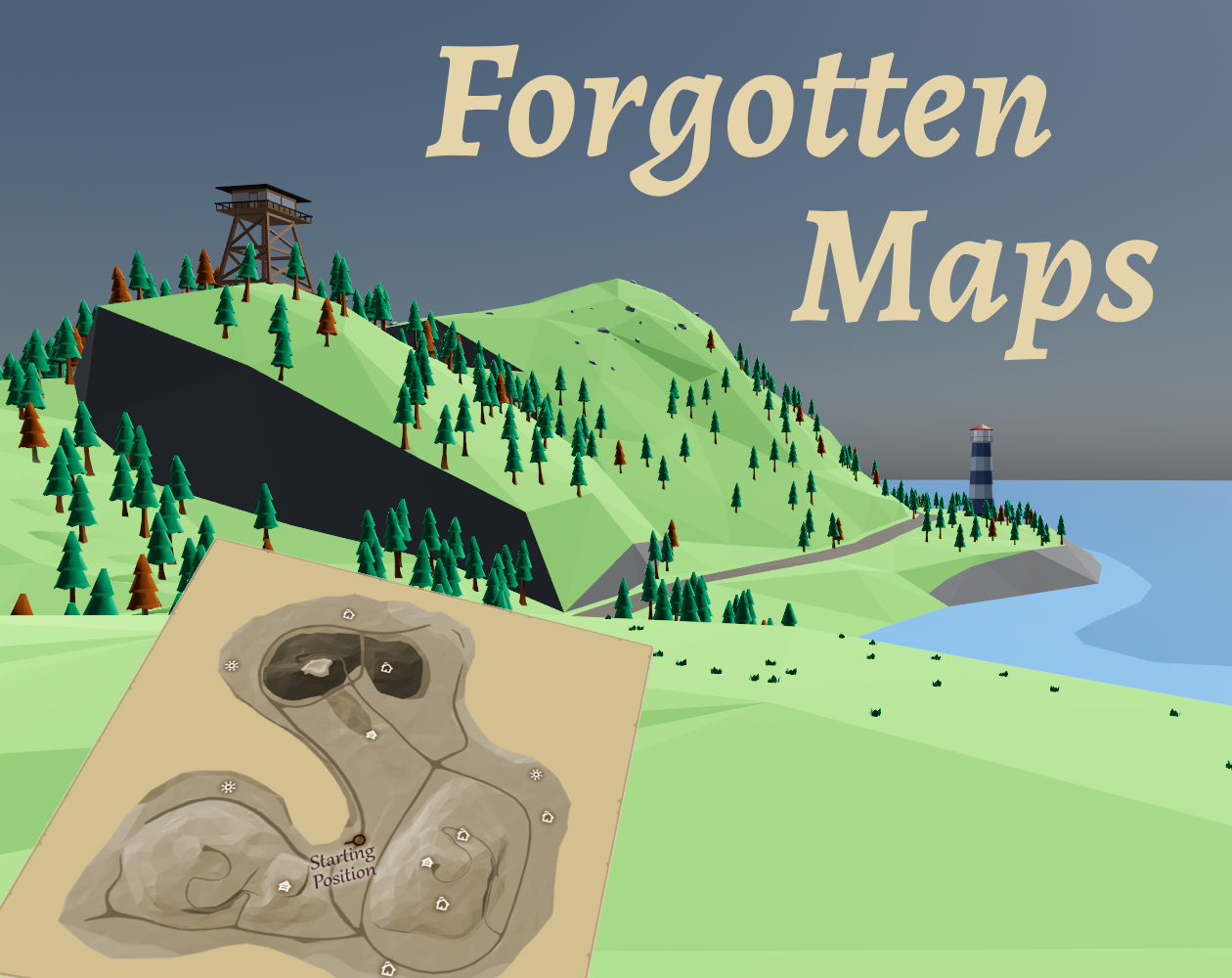 Forgotten Maps by Winston for Godot Wild Jam #57 - itch.io