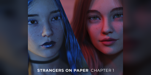Cover image for Strangers on Paper