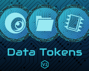 Data Tokens - V1   - Cyberpunk virtual tabletop tokens 