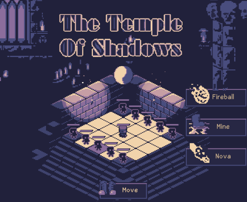 Cover image for The Temple Of Shadows