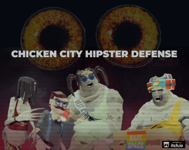 Chicken City Hipster Defense