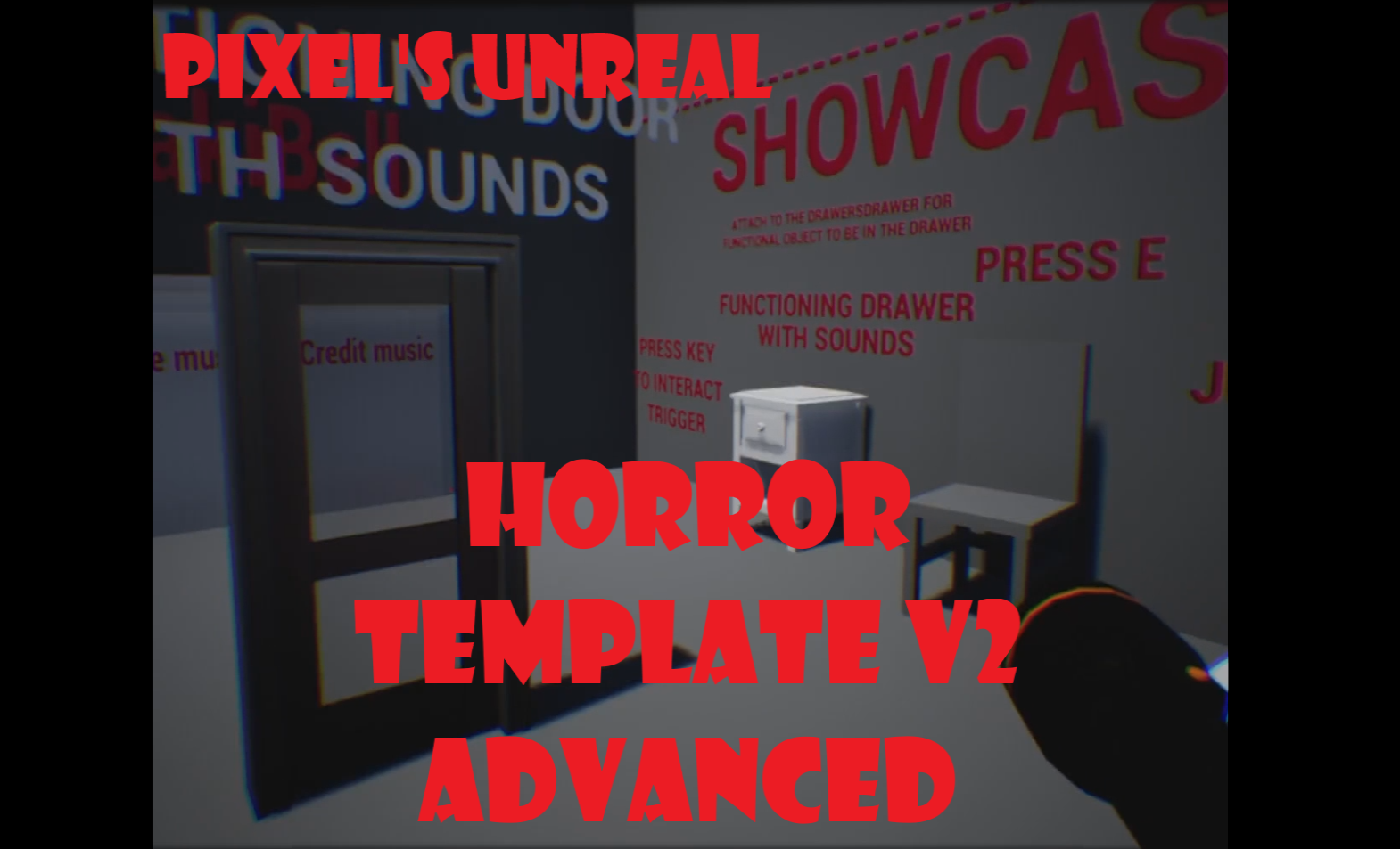 NEW Horror template V2 Advanced for Unreal Engine 4