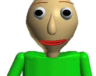 Baldi But Only Yellow NoteBooks