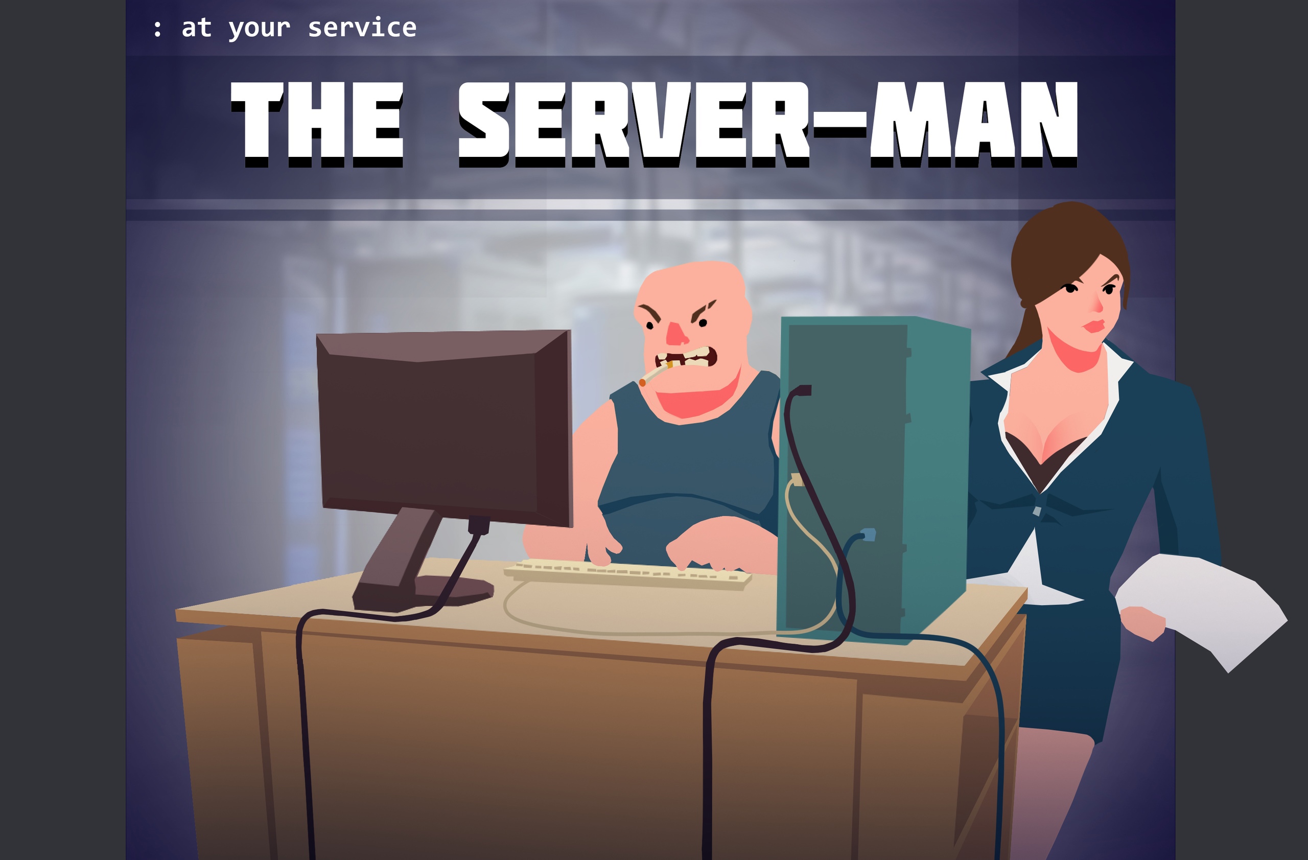 Cover image for The Server-Man