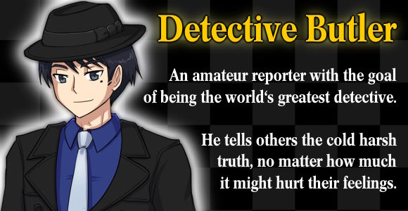 A description of the character Detective Butler