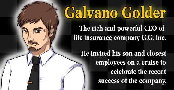A description of the character Galvano Golder.