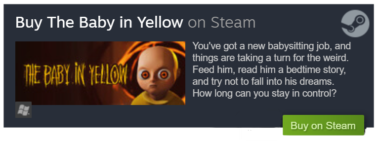 Buy The Baby In Yellow Steam