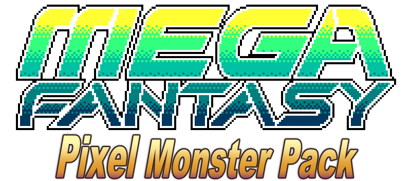MEGA Fantasy Pixel Monster Pack