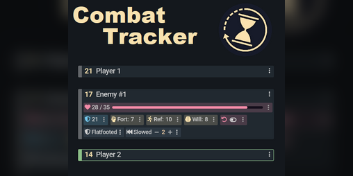 Cover image for Pathfinder 2e Combat Tracker