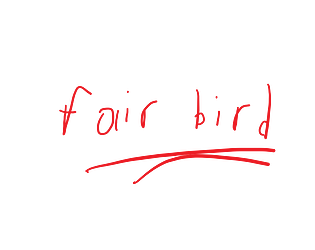 fair bird