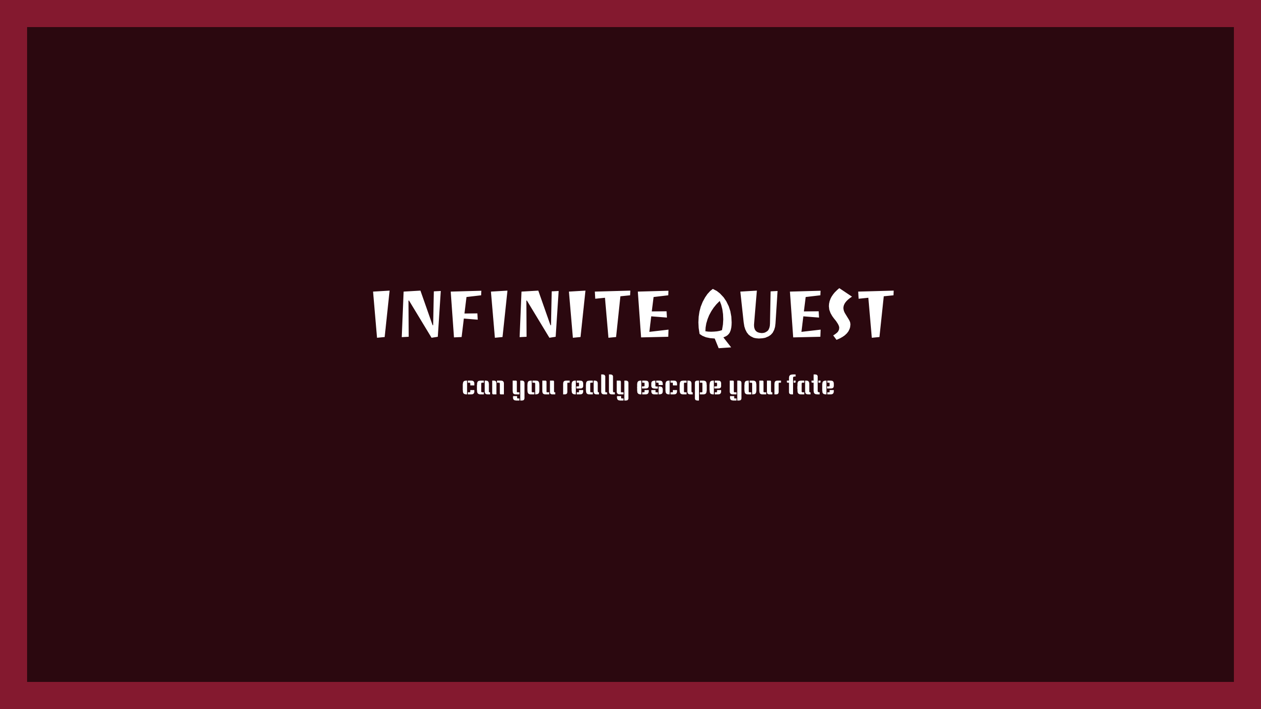 Infinite Quest (TALP) 1.0 cover