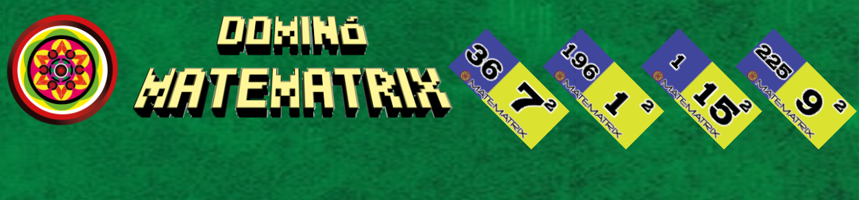 Domin MATEMATRIX By Twenty Petals Studio Domin MATEMATRIX By Twenty Petals Studio