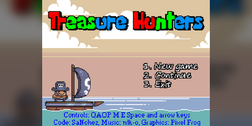 Cover image for Treasure Hunters | ZX spectrum Next