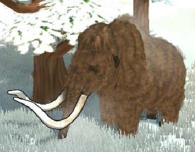 Mammoth and Child - A Story of Survival and Friendship