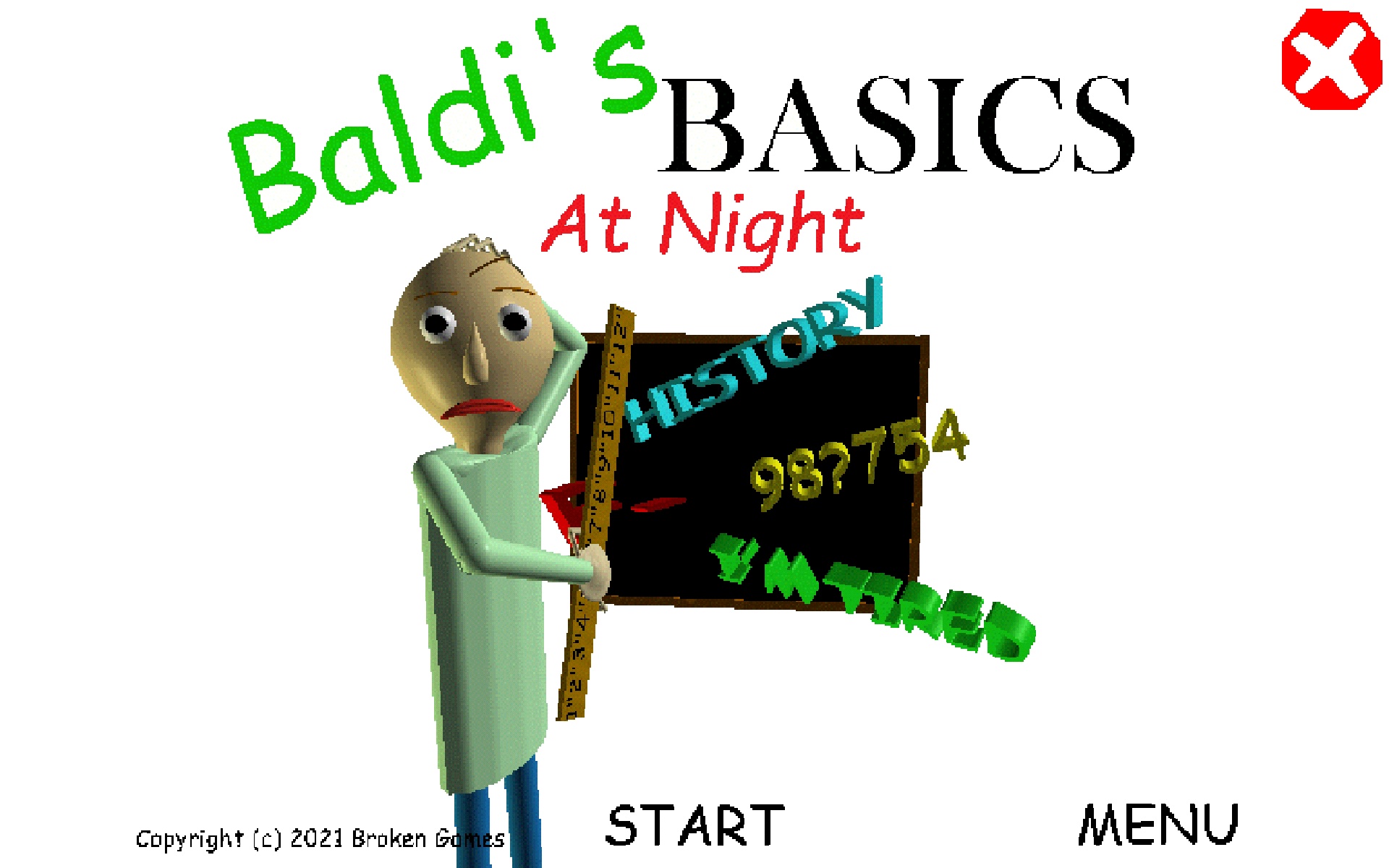 Baldi's Basics At Night Mod Menu by Baldi V2.0