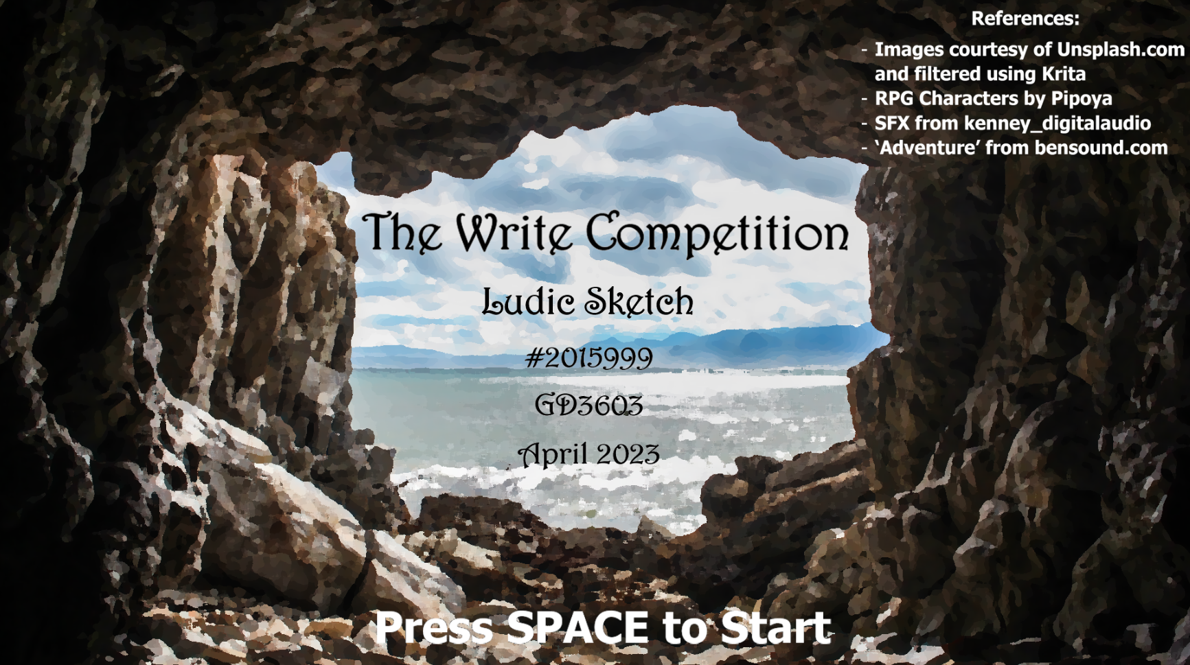 The Write Competition by Katya Sievert