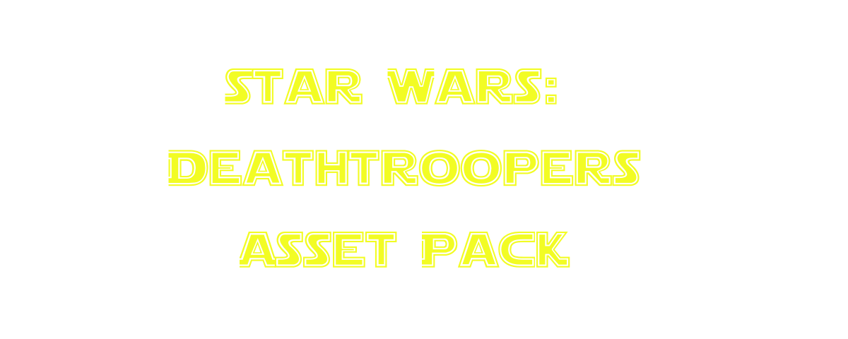Star Wars Zombie Asset pack thing