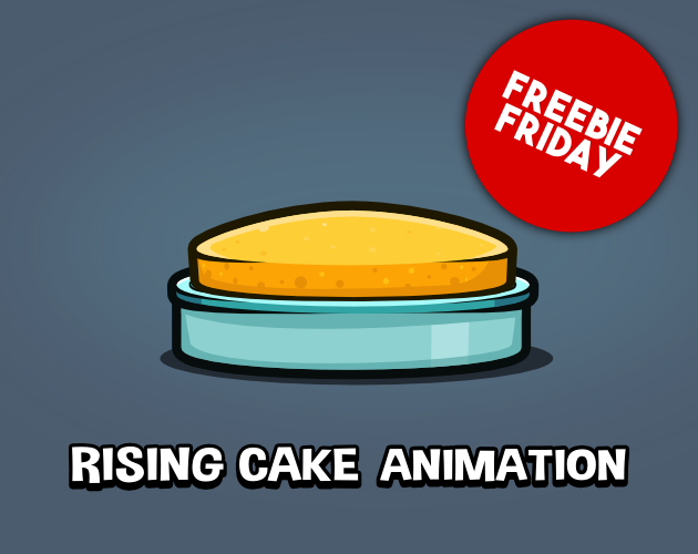 Rising cake animation by Robert Brooks
