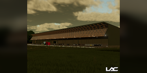 Cover image for FS22 LAC BTO Freestall Monoslope