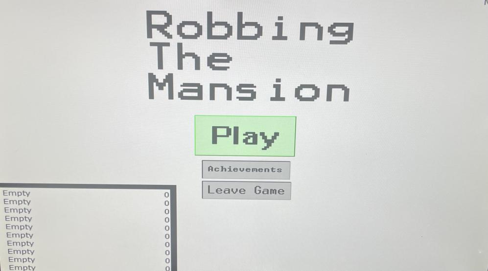 Robbing the Mansion