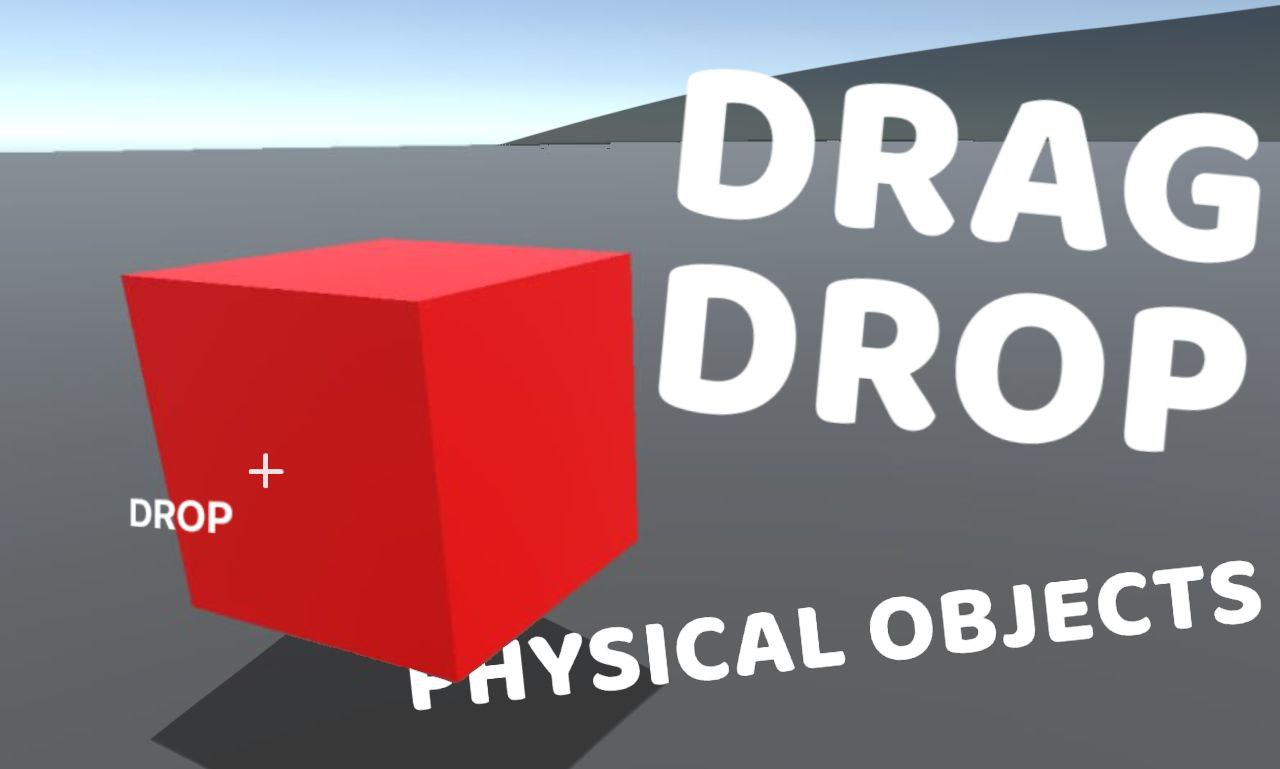 Physical Interactable Objects (Drag-and-Drop System)
