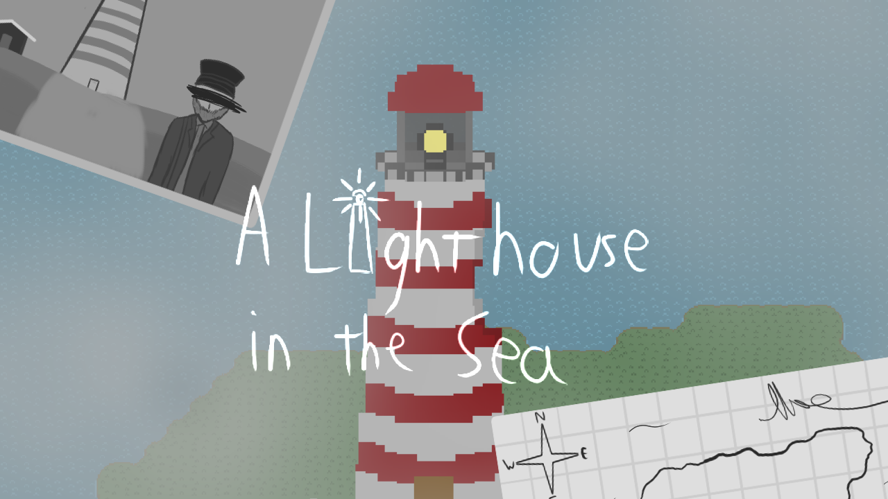 A Lighthouse in the Sea