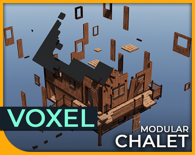 Voxel - Modular Chalet By StarvingFoxStudio